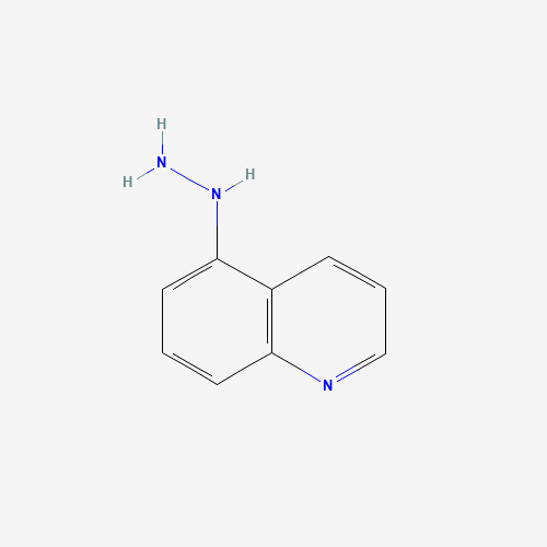 5-hydrazinylquinoline (CAS: 15793-79-0) - Chemical Structure and Molecular Formula 