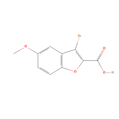3-bromo-5-methoxybenzofuran-2-carboxylic acid (CAS: 333385-05-0) - Related Chemical Product