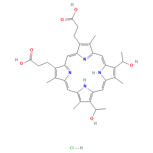 HEMATOPORPHYRIN HYDROCHLORIDE (CAS: 17471-45-3) - Related Chemical Product