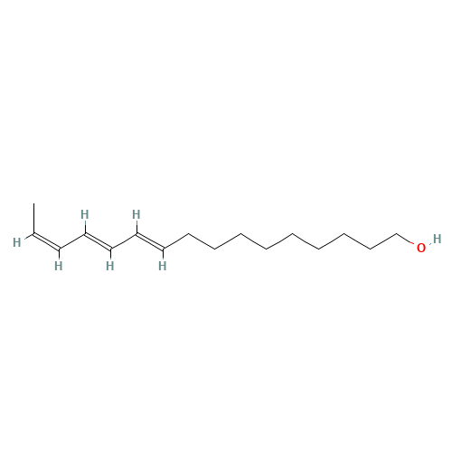 10,12,14-Hexadecatrien-1-ol, (Z,E,E)- (CAS: 122182-50-7) - Related Chemical Product