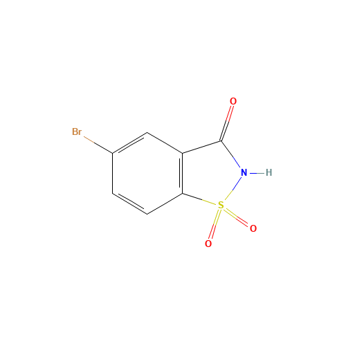 1,2-BENZISOTHIAZOL-3(2H)-ONE, 5-BROMO, 1,1-DIOXIDE (CAS: 29632-82-4) - Related Chemical Product