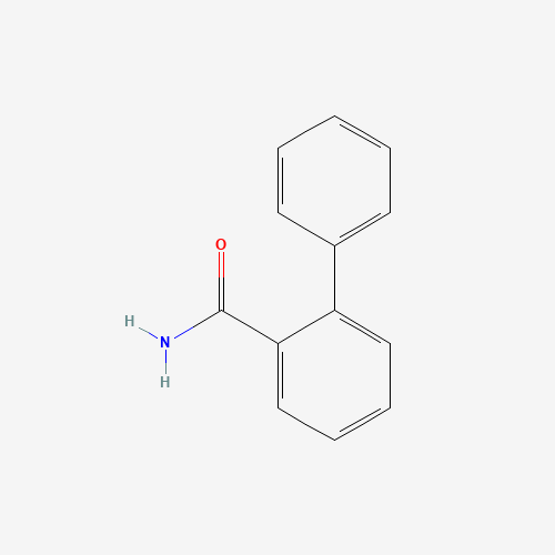 [1,1'-biphenyl]-2-carboxamide (CAS: 13234-79-2) - Chemical Structure and Molecular Formula 
