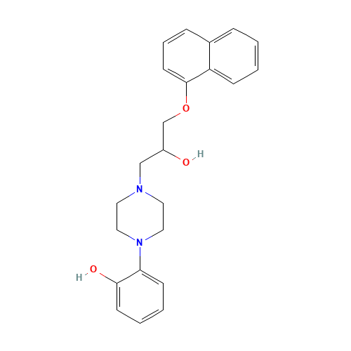 O-desmethylnaftopidil (CAS: 132194-30-0) - Related Chemical Product