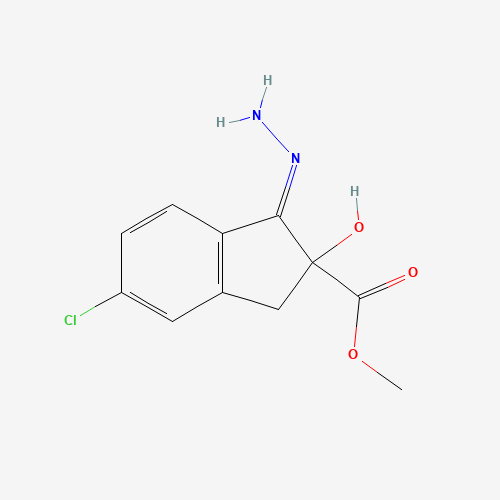 5-Chloro-1-oxo-2,3-dihydro-2-hydroxy-1H-indene-2-carboxylic acid methyl ester (CAS: 144172-26-9) - Related Chemical Product