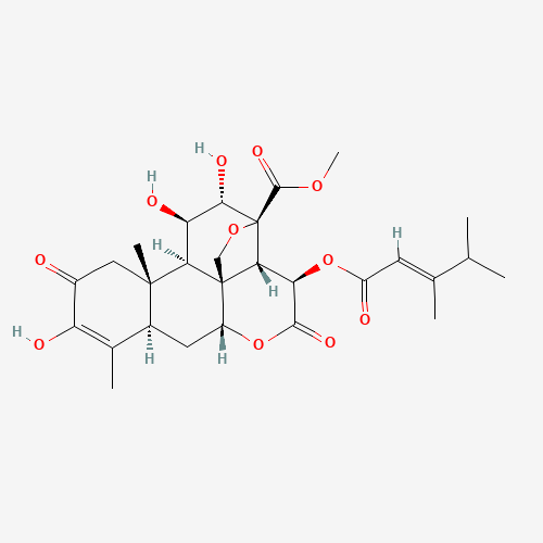 Bruceantin (CAS: 41451-75-6) - Chemical Structure and Molecular Formula 