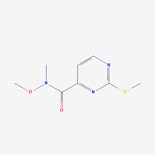N-methoxy-N-methyl-2-(methylthio)pyrimidine-4-carboxamide (CAS: 271247-59-7) - Related Chemical Product