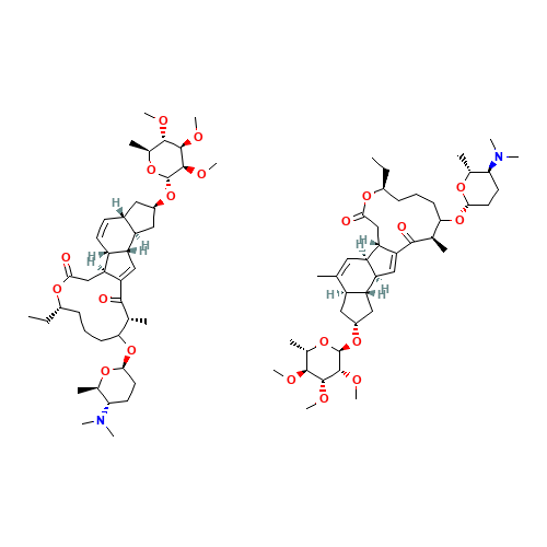 SPINOSAD (CAS: 168316-95-8) - Chemical Structure and Molecular Formula 