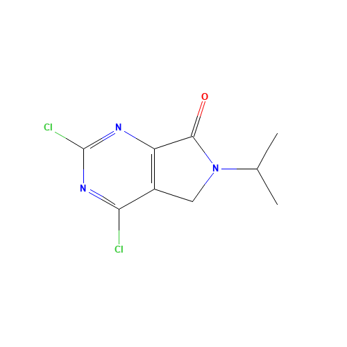 2,4-dichloro-6-propan-2-yl-5H-pyrrolo[3,4-d]pyrimidin-7-one (CAS: 1079649-94-7) - Related Chemical Product