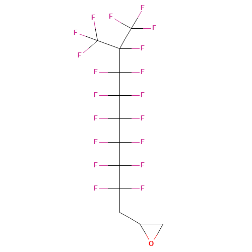 3-(Perfluoro-7-methyloctyl)-1,2-propenoxide (CAS: 41925-33-1) - Chemical Structure and Molecular Formula 