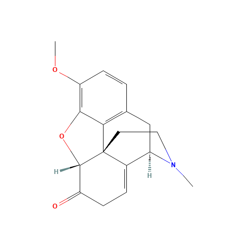 Neopinone (CAS: 509-66-0) - Chemical Structure and Molecular Formula 