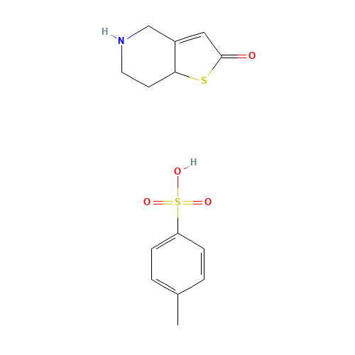 5,6,7,7a-Tetrahydrothieno[3,2-c]pyridin-2(4H)-one 4-methylbenzenesulfonate (CAS: 952340-39-5) - Related Chemical Product