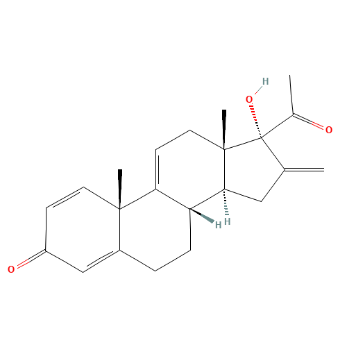 16-methylene-17-hydroxypregna-1,4,9(11)-triene-3,20-dione (CAS: 19683-23-9) - Related Chemical Product