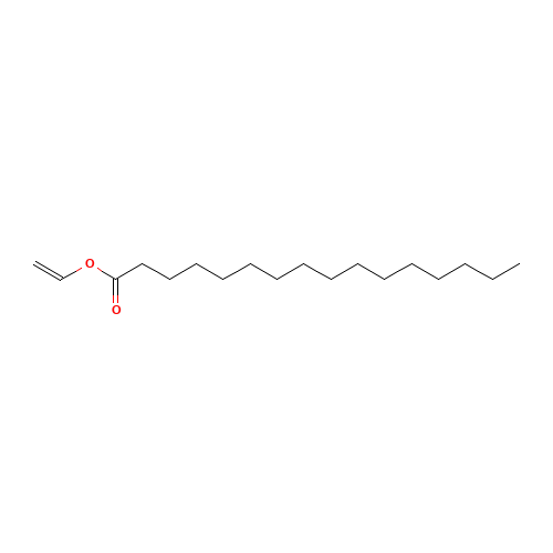palmitic acid vinyl ester (CAS: 693-38-9) - Chemical Structure and Molecular Formula 