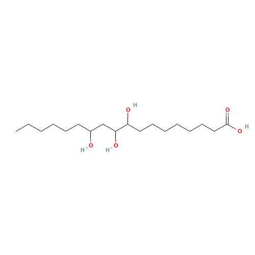 9,10,12-trihydroxyoctadecanoic Acid (CAS: 25027-95-6) - Related Chemical Product