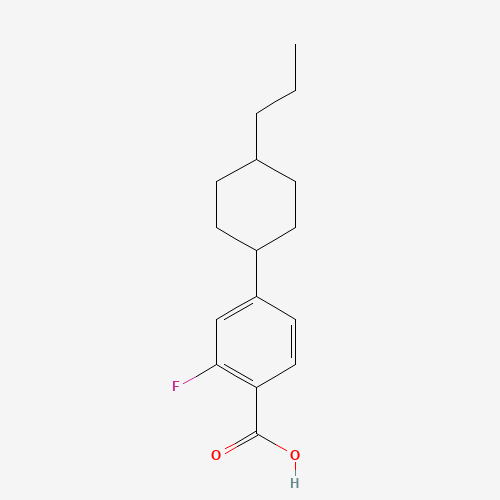 2-fluoro-4-(4-propylcyclohexyl)benzoic acid (CAS: 137504-87-1) - Related Chemical Product