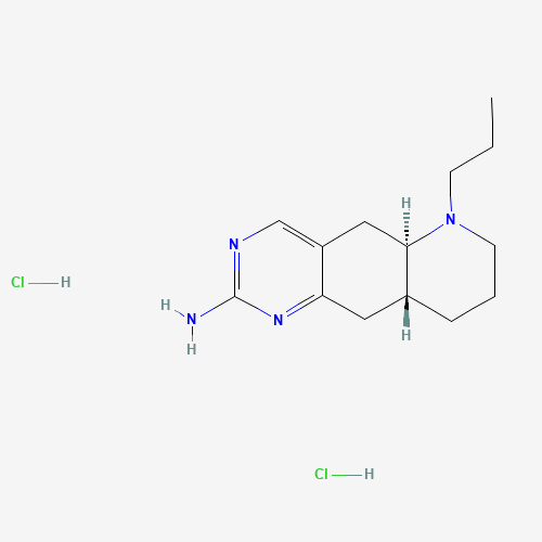 (5aR,9aR)-6-propyl-5a,7,8,9,9a,10-hexahydro-5H-pyrido[2,3-g]quinazolin-2-amine;dihydrochloride (CAS: 97548-97-5) - Related Chemical Product