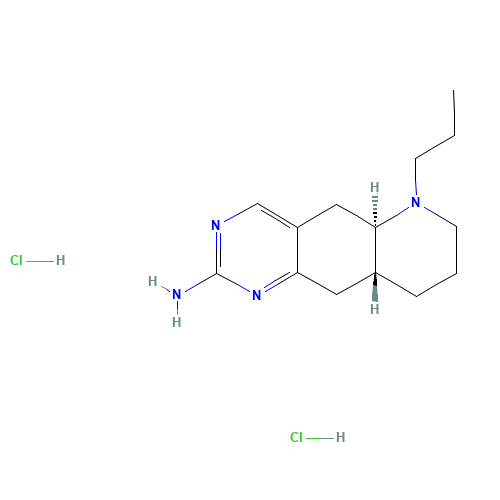 (5aR,9aR)-6-propyl-5a,7,8,9,9a,10-hexahydro-5H-pyrido[2,3-g]quinazolin-2-amine;dihydrochloride (CAS: 97548-97-5) - Related Chemical Product