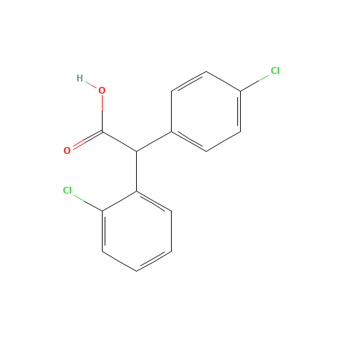 2-(2-chlorophenyl)-2-(4-chlorophenyl)acetic acid (CAS: 34113-46-7) - Related Chemical Product
