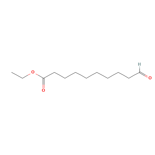 ethyl 10-oxodecanoate (CAS: 692-87-5) - Chemical Structure and Molecular Formula 
