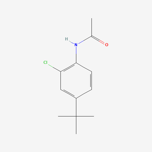 N-(4-(tert-Butyl)-2-chlorophenyl)acetamide; Acetamide, N-[2-chloro-4-(1,1-dimethylethyl)phenyl]- (CAS: 100141-30-8) - Related Chemical Product