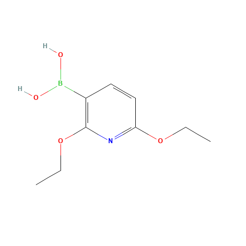 (2,6-Diethoxypyridin-3-yl)boronic acid (CAS: 1003043-46-6) - Related Chemical Product
