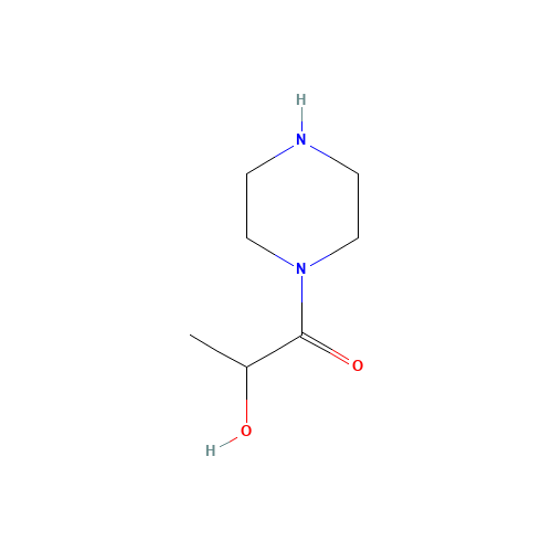 2-HYDROXY-1-PIPERAZIN-2-YLPROPAN-1-ONE (CAS: 100500-89-8) - Related Chemical Product