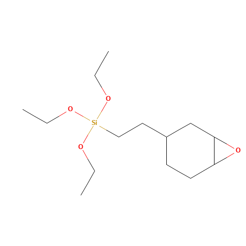 (2-(7-Oxabicyclo[4.1.0]heptan-3-yl)ethyl)triethoxysilane; CCRIS 3045; 2-(3,4-Epoxycyclohexyl)ethyltriethoxysilane (CAS: 10217-34-2) - Related Chemical Product