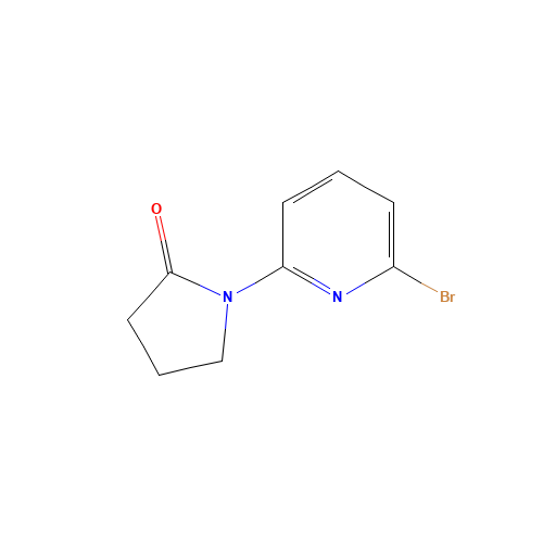 1-(6-BROMOPYRIDIN-2-YL)PYRROLIDIN-2-ONE (CAS: 1027511-95-0) - Related Chemical Product