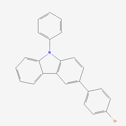 3-(4-BROMOPHENYL)-9-PHENYL-9H-CARBAZOLE (CAS: 1028647-93-9) - Related Chemical Product