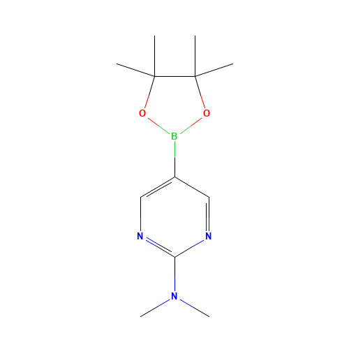 N,N-Dimethyl-5-(4,4,5,5-tetramethyl-1,3,2-dioxaborolan-2-yl)pyrimidin-2-amine (CAS: 1032759-30-0) - Related Chemical Product