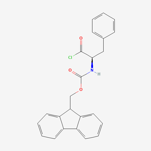 9H-fluoren-9-ylmethyl N-(1-chloro-1-oxo-3-phenylpropan-2-yl)carbamate (CAS: 103321-58-0) - Related Chemical Product