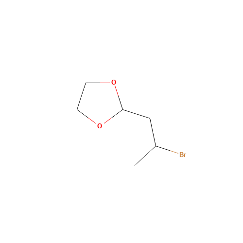 1,3-Dioxolane, 2-(2-bromopropyl)- (CAS: 106334-26-3) - Related Chemical Product