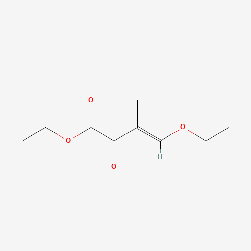 (E)-Ethyl 4-ethoxy-3-methyl-2-oxobut-3-enoate (CAS: 1071847-27-2) - Related Chemical Product