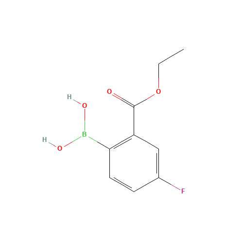 2-(ETHOXYCARBONYL)-4-FLUOROPHENYLBORONIC ACID (CAS: 1072951-40-6) - Related Chemical Product