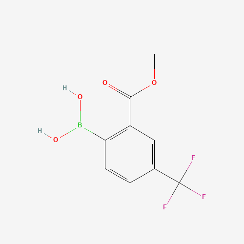 2-(Methoxycarbonyl)-4-(trifluoromethyl)phenylboronic acid (CAS: 1072951-42-8) - Related Chemical Product