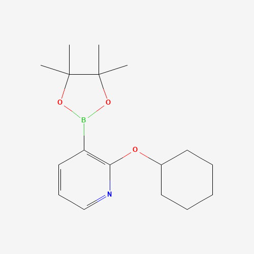 2-Cyclohexyloxypyridine-3-boronic acid pinacol ester (CAS: 1073354-43-4) - Related Chemical Product