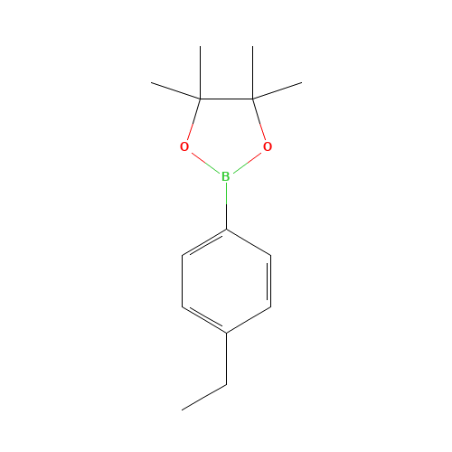 2-(4-ethylphenyl)-4,4,5,5-tetramethyl-1,3,2-dioxaborolane (CAS: 1075719-87-7) - Related Chemical Product