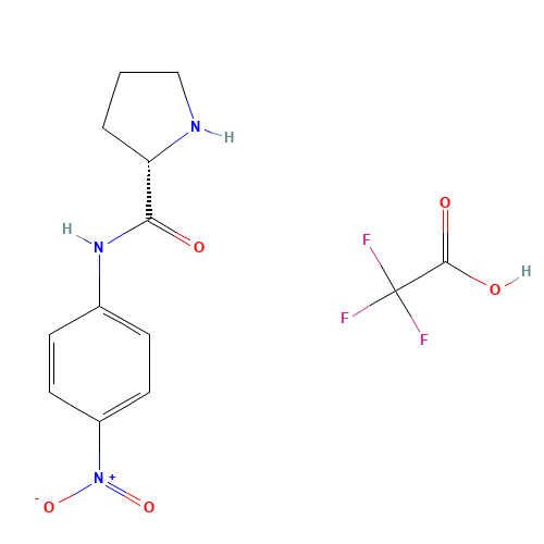 (S)-N-(4-Nitrophenyl)pyrrolidine-2-carboxamide 2,2,2-trifluoroacetate (CAS: 108321-19-3) - Related Chemical Product