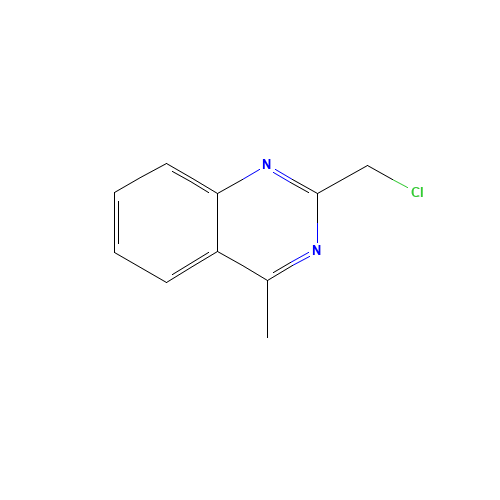 2-(chloromethyl)-4-methylquinazoline (CAS: 109113-72-6) - Chemical Structure and Molecular Formula 