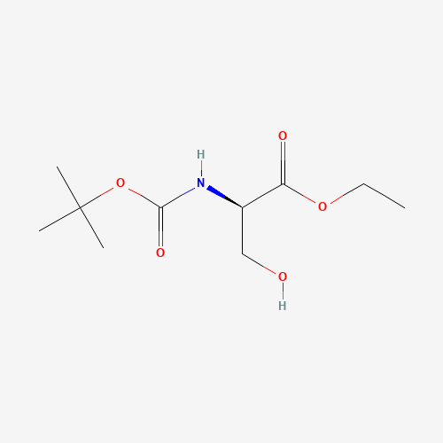 (R)-Ethyl 2-((tert-butoxycarbonyl)amino)-3-hydroxypropanoate (CAS: 1146954-88-2) - Related Chemical Product