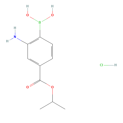 2-Amino-4-(isopropoxycarbonyl)phenylboronic acid (CAS: 1150114-64-9) - Related Chemical Product