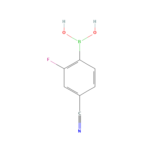 4-Cyano-2-fluorophenylboronic acid (CAS: 1150114-77-4) - Related Chemical Product