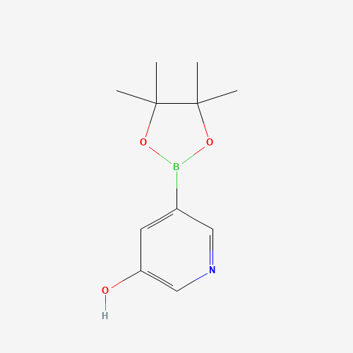 5-(4,4,5,5-tetramethyl-1,3,2-dioxaborolan-2-yl)pyridin-3-ol (CAS: 1171891-35-2) - Related Chemical Product