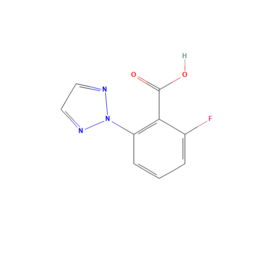 2-Fluoro-6-(2H-1,2,3-triazol-2-yl)benzoic acid (CAS: 1186050-58-7) - Related Chemical Product