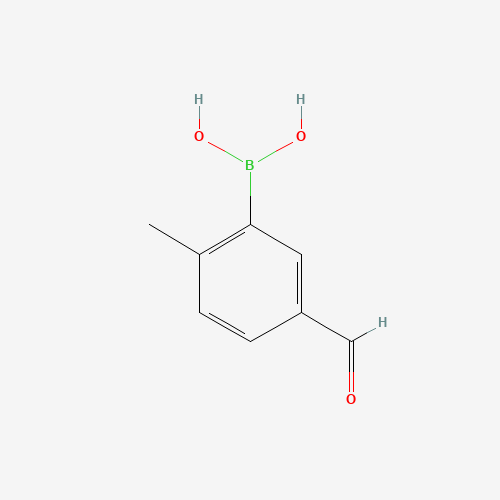 (5-Formyl-2-methylphenyl)boronic acid (CAS: 1186398-35-5) - Related Chemical Product