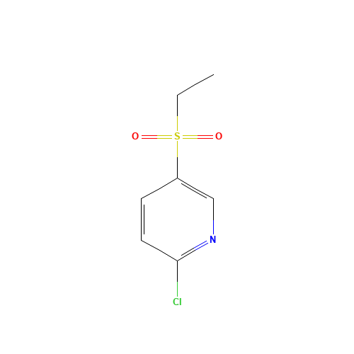 2-chloro-5-(ethylsulfonyl)pyridine (CAS: 1206679-92-6) - Related Chemical Product