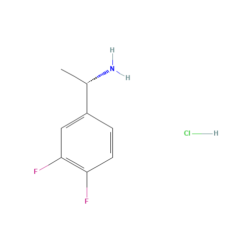 (S)-1-(3,4-Difluorophenyl)ethanamine hydrochloride (CAS: 1212972-48-9) - Related Chemical Product