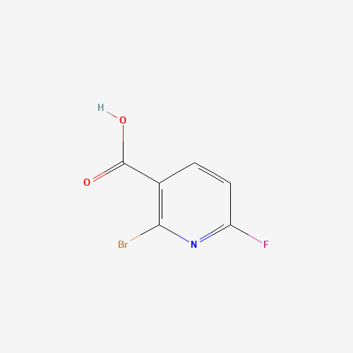 2-BroMo-6-fluoro-nicotinic acid (CAS: 1214332-31-6) - Related Chemical Product