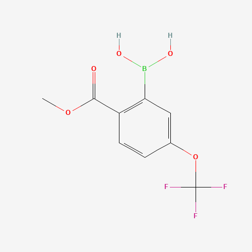 2-(METHOXYCARBONYL)-5-(TRIFLUOROMETHOXY)PHENYLBORONIC ACID (CAS: 1217500-75-8) - Related Chemical Product