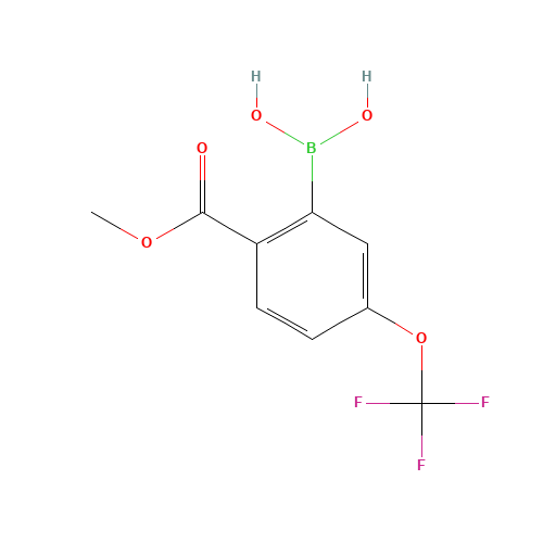 2-(METHOXYCARBONYL)-5-(TRIFLUOROMETHOXY)PHENYLBORONIC ACID (CAS: 1217500-75-8) - Related Chemical Product